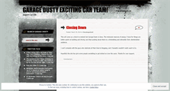Desktop Screenshot of garagedusty.com